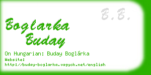 boglarka buday business card